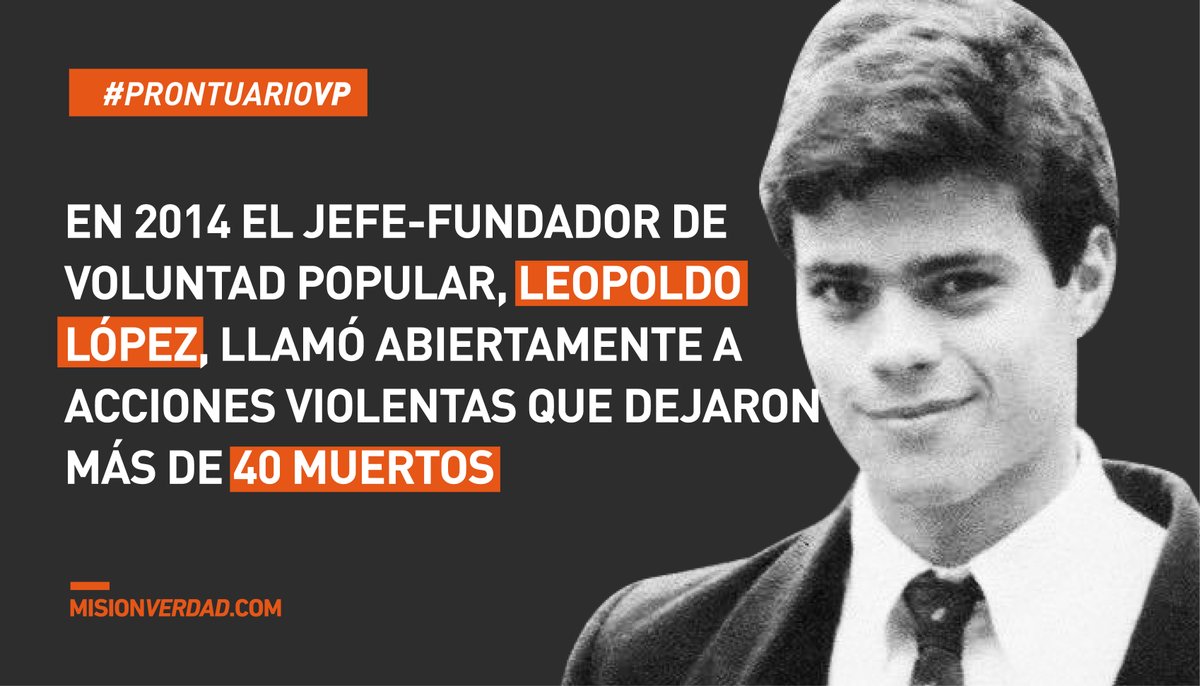 Cada vez que el gobierno venezolano desmantela células terroristas, aparece involucrado el partido de Leopoldo López y Juan Guaidó bit.ly/2PqKw95