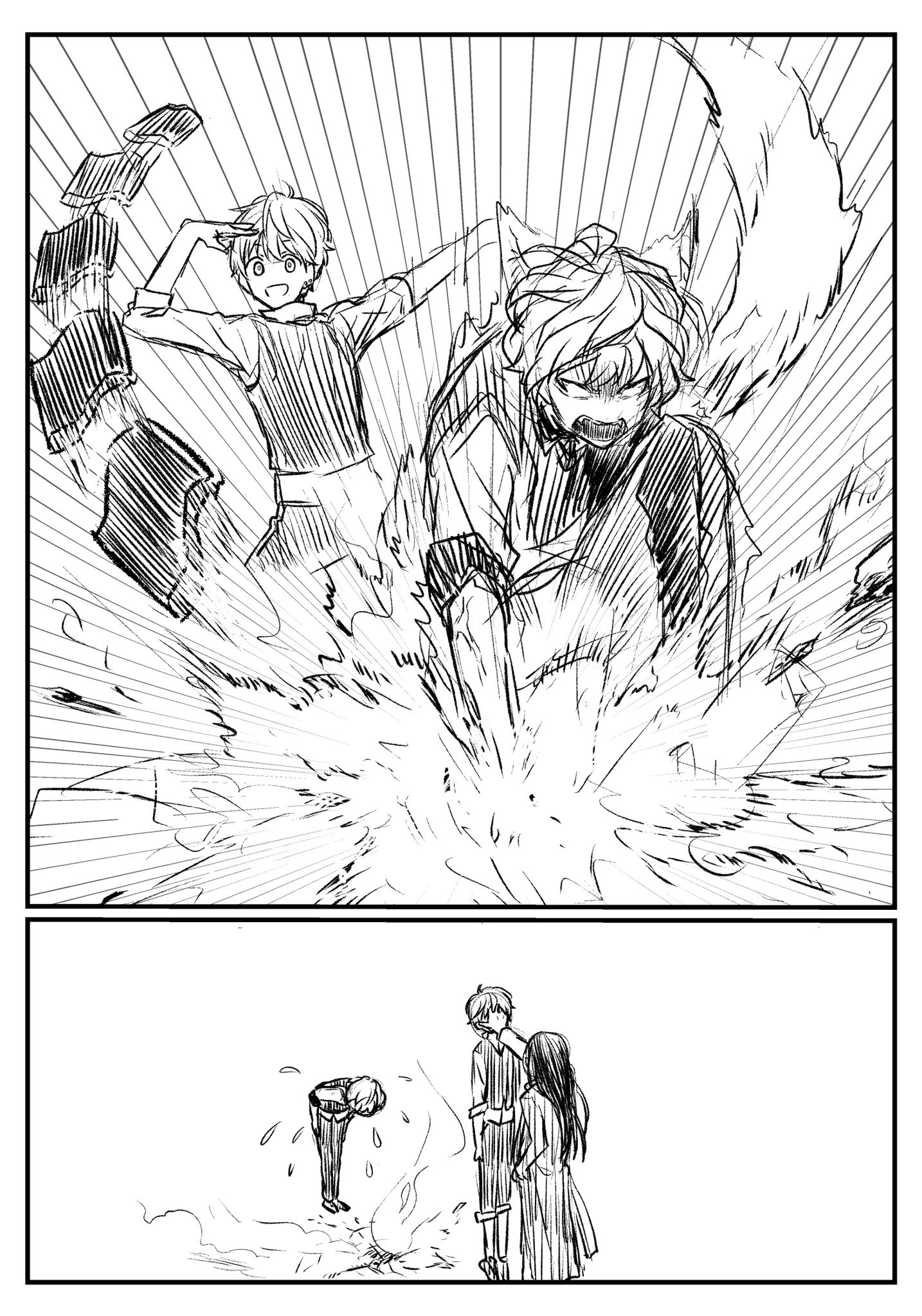 奏汰 これは瓦割りをする寸前にフラットくんが瓦を操作して移動させたために地面だけ割ってしまったスヴィン