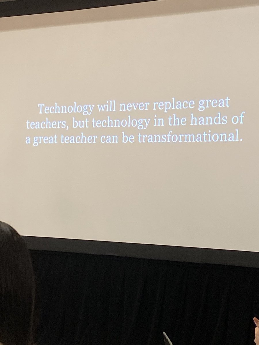 So true. How will you use technology in your classroom this week?