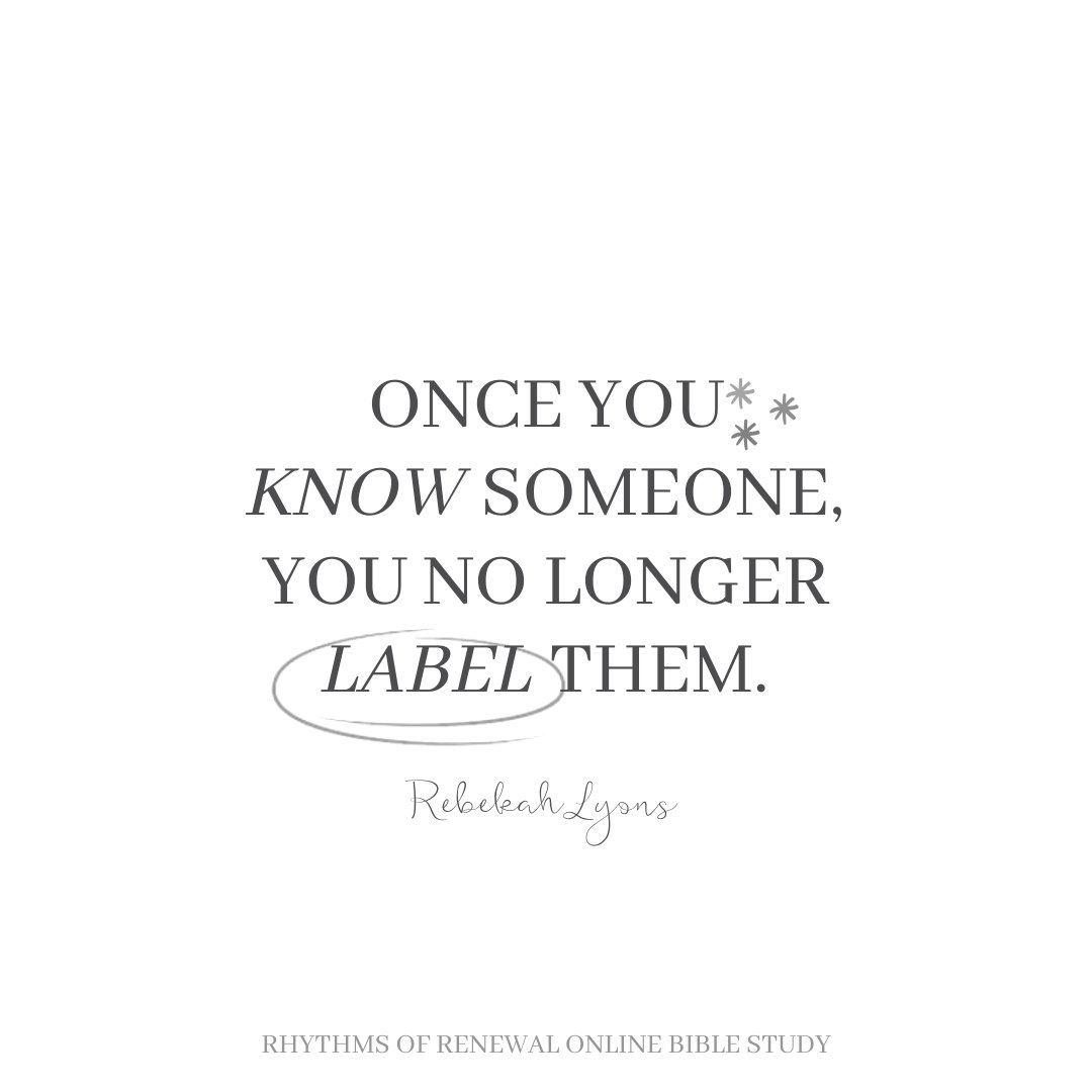 faithgateway's tweet photo. Labels are powerful things we can misconstrue as our identities. But what if we came to understand that labels don’t define us?" 
- @rebekahlyons , #RhythmsOfRenewal

Read more on our blog 👉https://t.co/gWLKiTjhW3 https://t.co/iQKGY3sNSx
