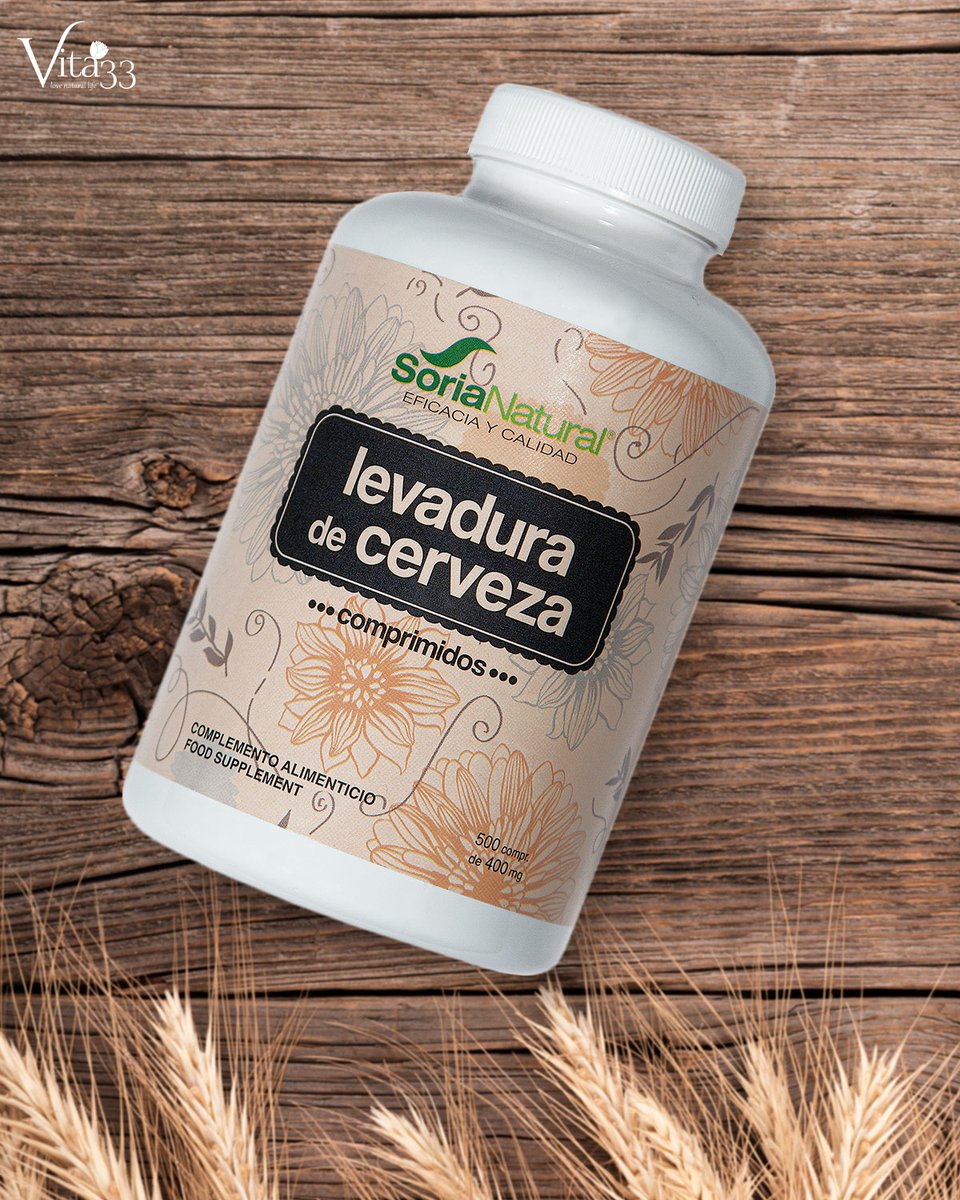 La levadura de cerveza en comprimidos de Soria Natural puede ayudarte con la digestión o ayudarte a reforzar el cabello, piel o uñas.🔝
¿Conoces todas sus propiedades?

vita33.com/soria-natural-…