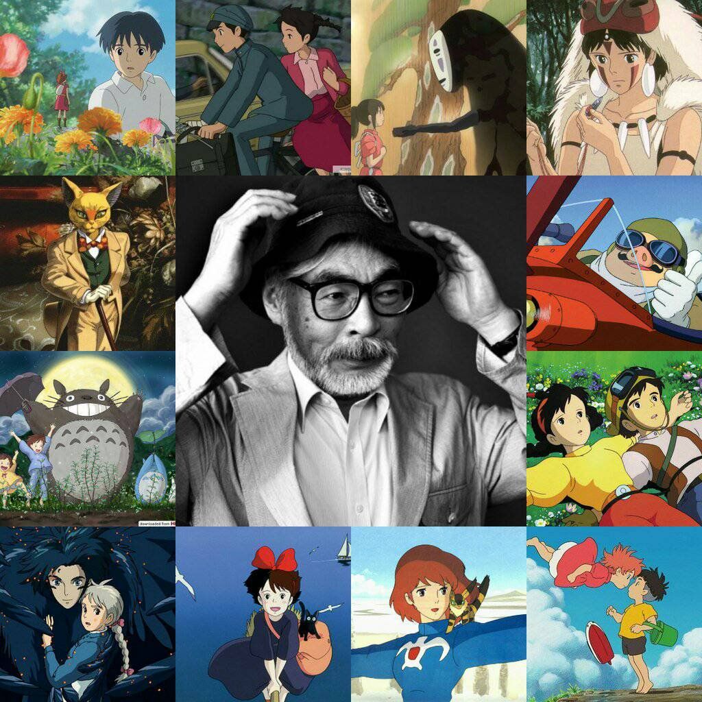 gen_ghibli's tweet photo. Hayao Miyazaki cumple hoy 79 años 🎂

Fundador de Studio Ghibli y director de películas como 'El viaje de Chihiro', 'La princesa Mononoke', 'Mi vecino Totoro', 'El castillo ambulante', 'Porco Rosso', 'El viento se levanta' o 'Ponyo', entre otras, nació el 5 de enero de 1941. https://t.co/tlMnKrGcxo