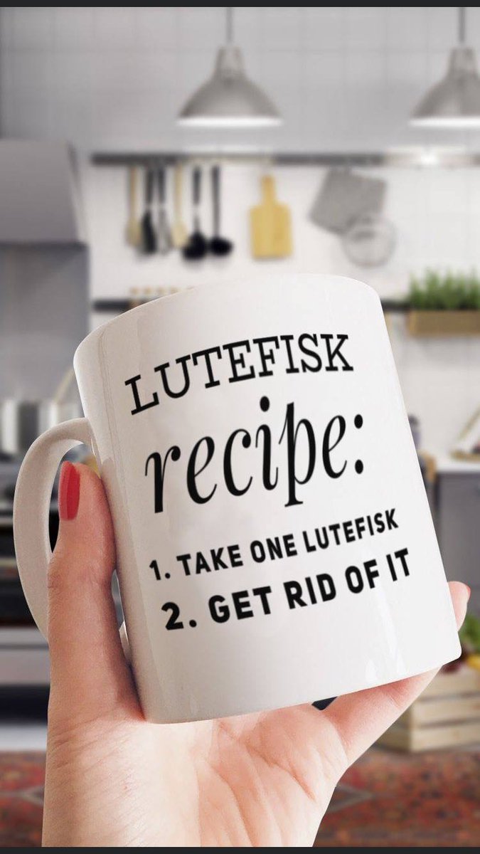 Amerikansk lutefiskoppskrift!