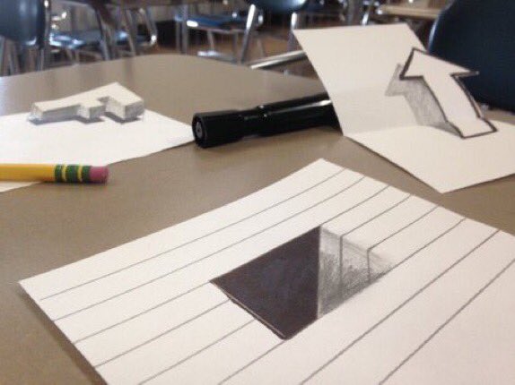 Hey Teachers...your kids might need an activity to get them going on Monday.
Anamorphic drawings only require a pencil, paper, &amp; a ruler to build #STEAM skills!
Try one from this playlist➡️ m.youtube.com/playlist?list=…
#STEM #art