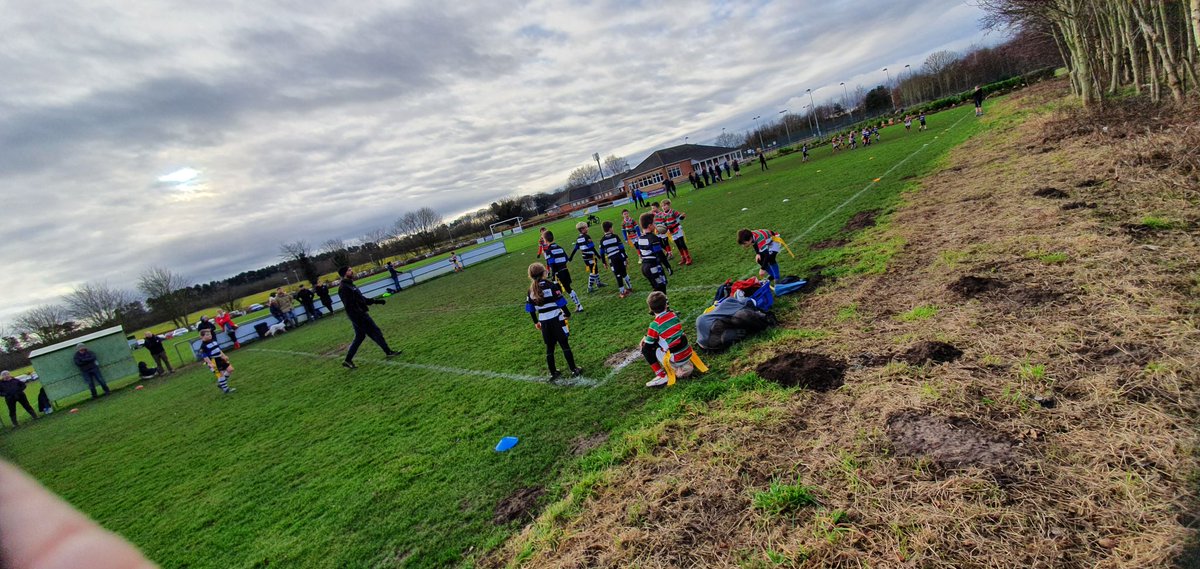 CawleyAj's tweet photo. An impressive morning today for @TraffordMv under 8's team away at @WarringtonRUFC. Three very well played matches with all of the players on top form(obviously didn't party hard enough over the christmas break) thank you WarringtonRUFC for hosting us 
#bestclubintheworld https://t.co/YLTZfWBjfC