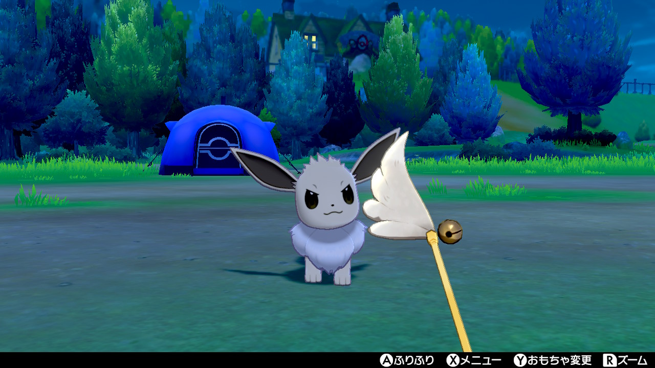 深森ころ Ar Twitter イーブイと初めてキャンプしたけど 可愛いねぇ 念願の色違いブラッキーだ ポケモン剣盾 Nintendoswitch T Co U2hhsxldeb Twitter