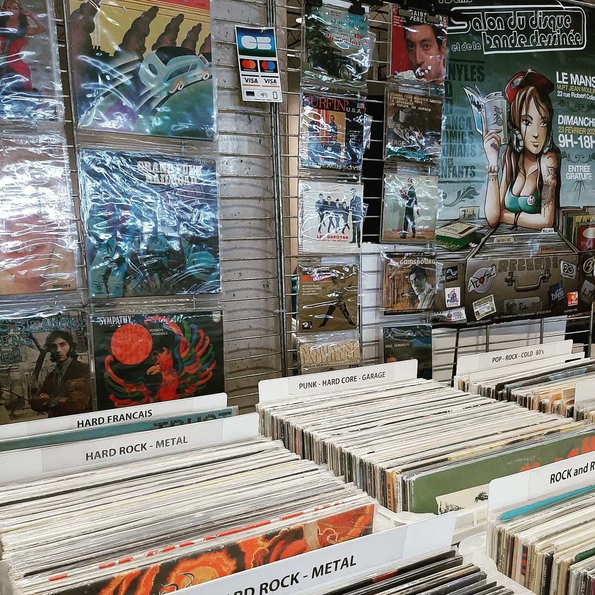 ACVinyl72's tweet photo. Toute la journée, ce dimanche 5 janvier au #zicabrac #lemans #Sarthe #disques #disquesvinyles #33t #45t #records 
Salle paul courboulay le mans centre https://t.co/oseoKEachI