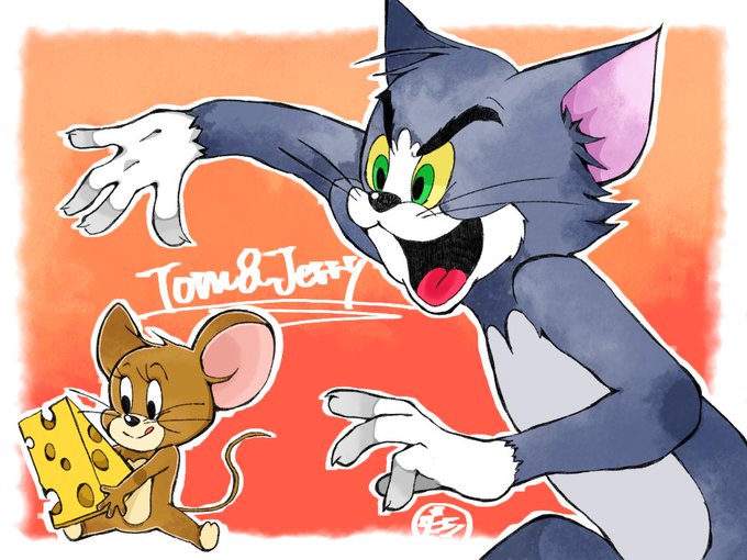トムとジェリーのtwitterイラスト検索結果 古い順