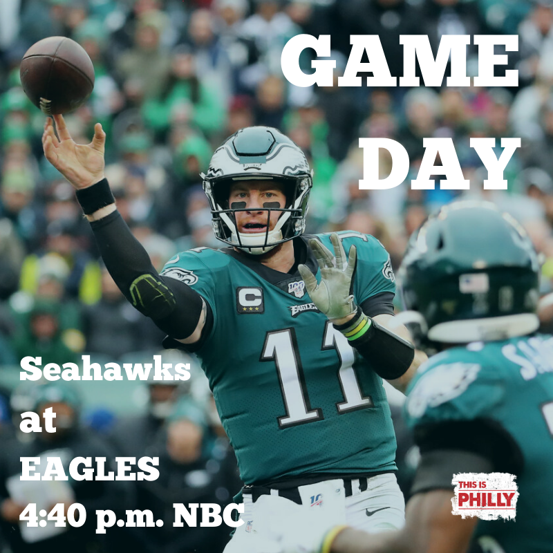 Welcome to the playoffs, Carson Wentz. Go Birds. #FlyEaglesFly