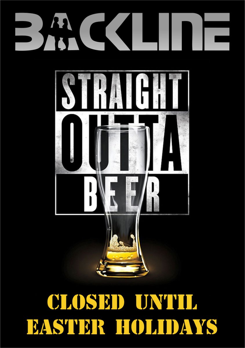 Happy Sunday Party People!!! Season Has Drawn To A Close &amp; Backline Is CLOSED Until Easter Holidays. Please Inbox Us If You Want To Host Any Parties, Promos Or Events At The Venue....