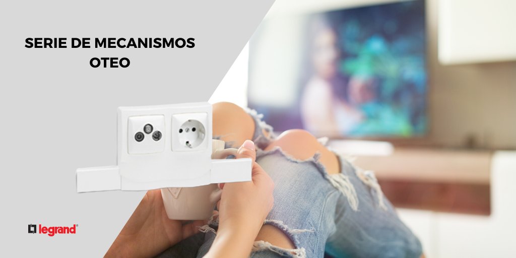 LegrandGroupES's tweet photo. La serie de mecanismos #Oteo permite una perfecta integración en cualquier espacio. Una serie estética, práctica y rápida de instalar. Más info aquí: https://t.co/mxM09OLP7y #ConectaConLegrand https://t.co/GikKCJnT6V