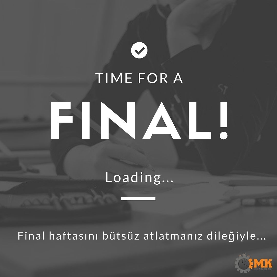 KOUEMK's tweet image. Vakit Geldi!
Önümüzdeki 2 haftada herkese başarılar dileriz 👍
#kouemk #finalhaftası #başarılar