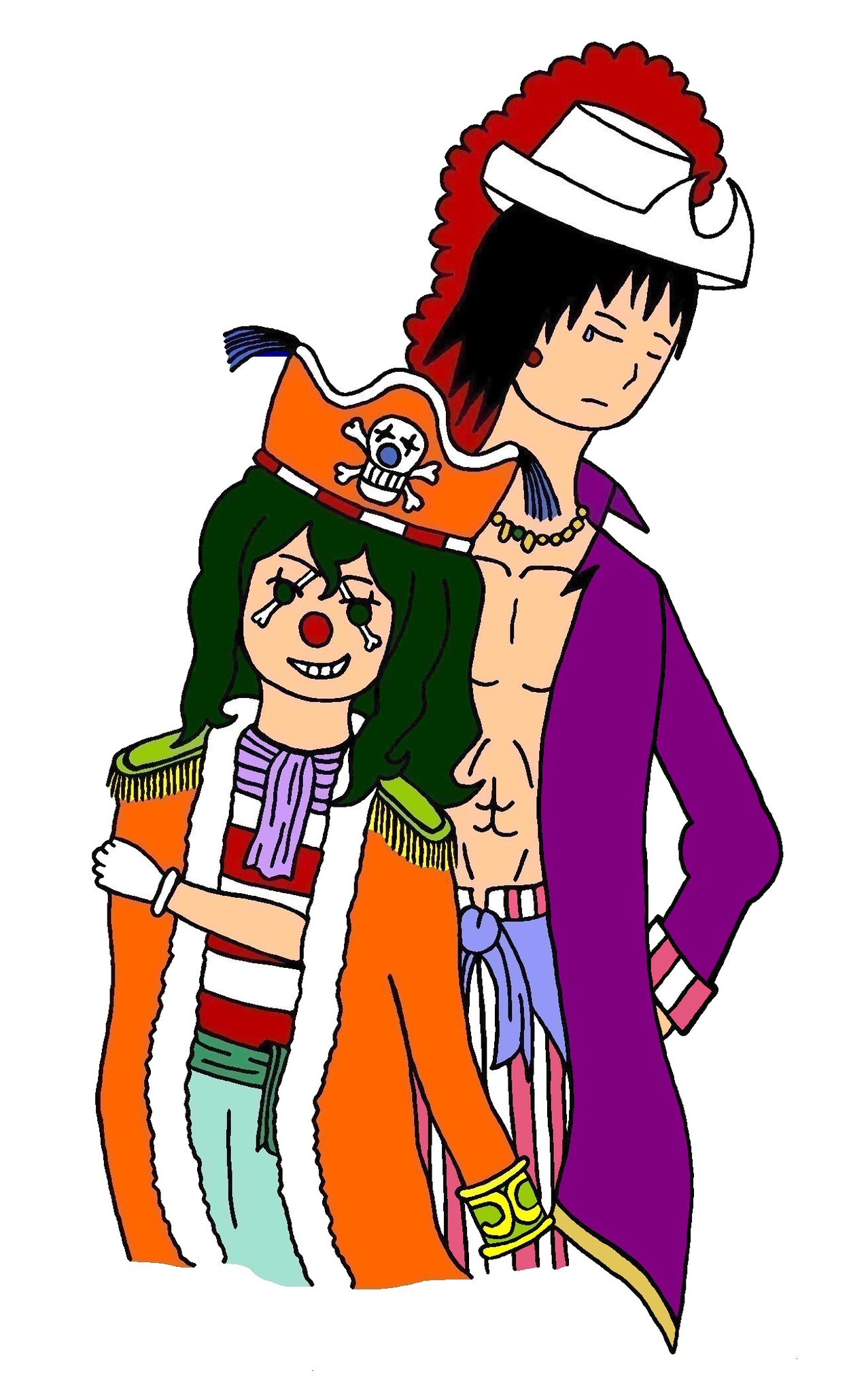 Donny Donuts On Twitter Boku No One Piece Serosuna 1 Bnha X One Piece Cross Over Setsuna Tokage As Buggy The Clown Sero Hanta As Iron Mace Alvida ç€¬å'‚ç¯„å¤ª å–è