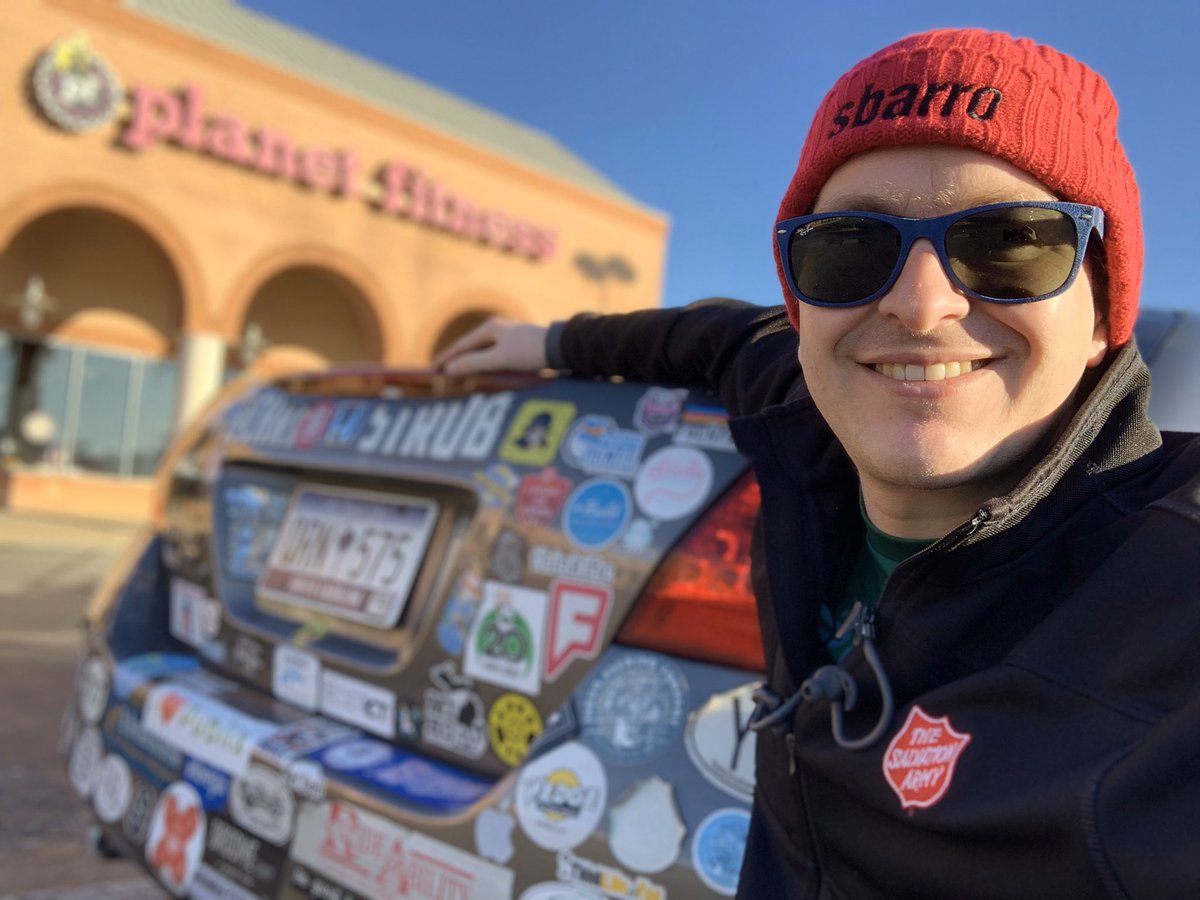 ChrisStrub's tweet photo. I bought the #HondaHotel in Jan 2012 in Binghamton, NY.
We’ve been thru quite a bit together:
—> #TeamStrub 48 States, 90 Days (2014)
—> @50States100Days (2015)
—> @SalvationArmyUS #FightForGoodTour (2017)
Today, en route to @PlanetFitness, we safely crossed 190,000 miles. https://t.co/X9VJRozwZg