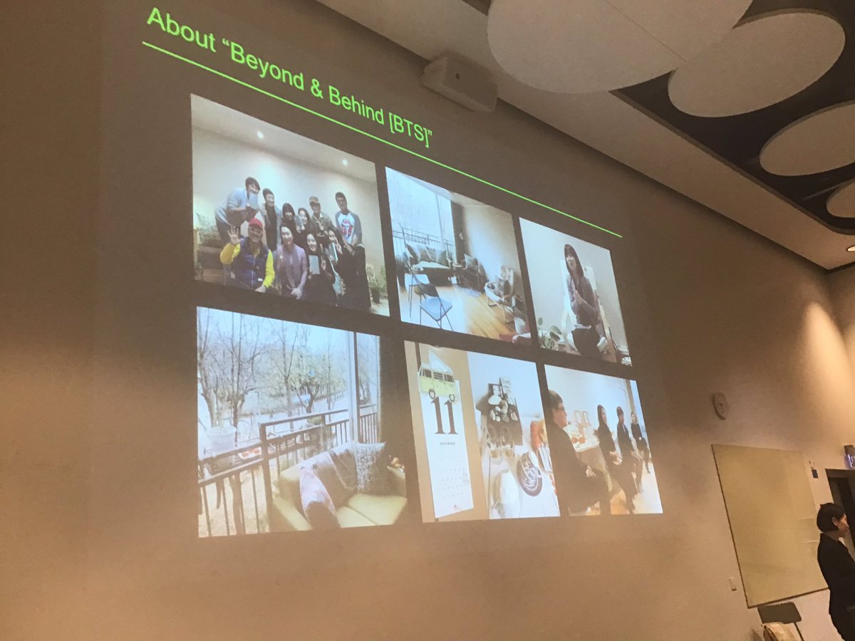 ColetteBalmain's tweet photo. The beginnings of the #BTSInsightForum . 18 speakers over 3 days with 500 people attending.
@annakim0531 @ItalianARMY_BTS @JeeLee06767883 @BTS_twt #BTSConference #BTSandKU https://t.co/re9kAUHuPH