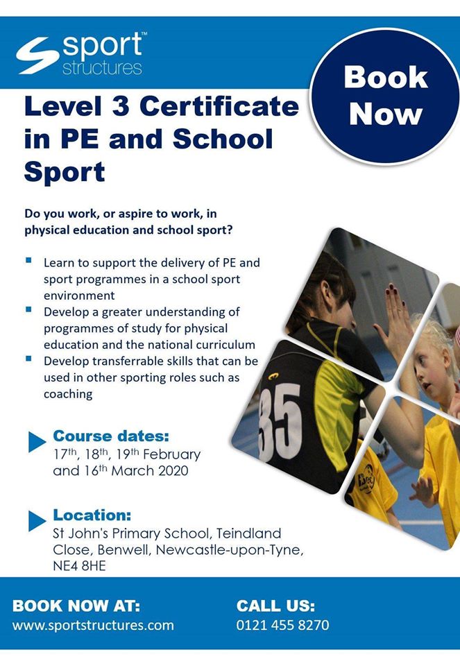 TheTurfSJ's tweet photo. Check out this fantastic @SportStructures course coming up soon - only 5 places left 
#NewYearChallenge https://t.co/0KWieL595f