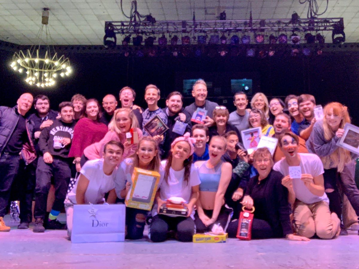 katiepritchards's tweet photo. And so it’s the final Fairy Godmothering of this panto season!I have had so much fun prancing around with these legends!Thanks for having me @WorthingTheatre and @PHApantos Off I go to belt my little socks off in “Learn To Fly” “Halo” &amp; “The Baking Song” for the final 2 times xx https://t.co/L6ndPWD4L9