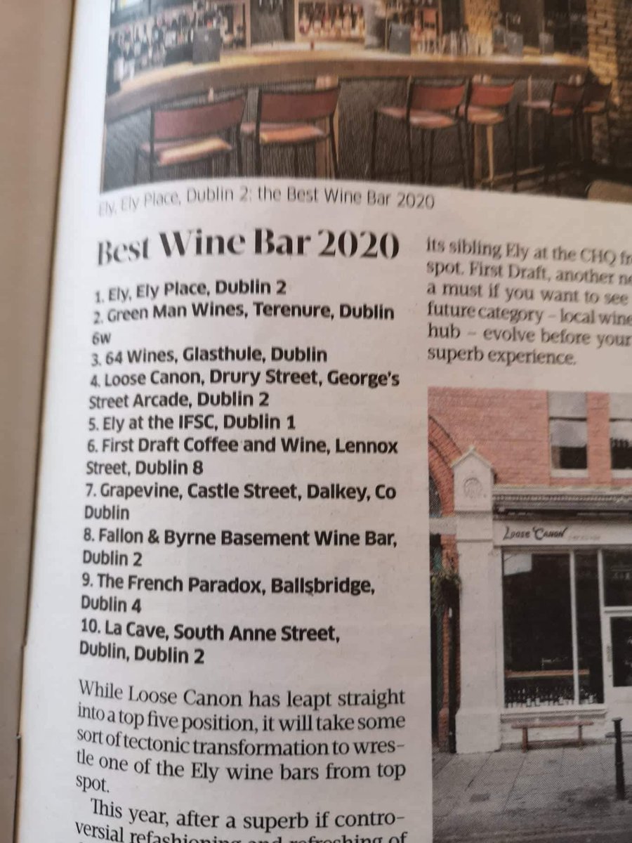 Jp Mcmahon On Twitter It Seems There Are No Good Wine Bars