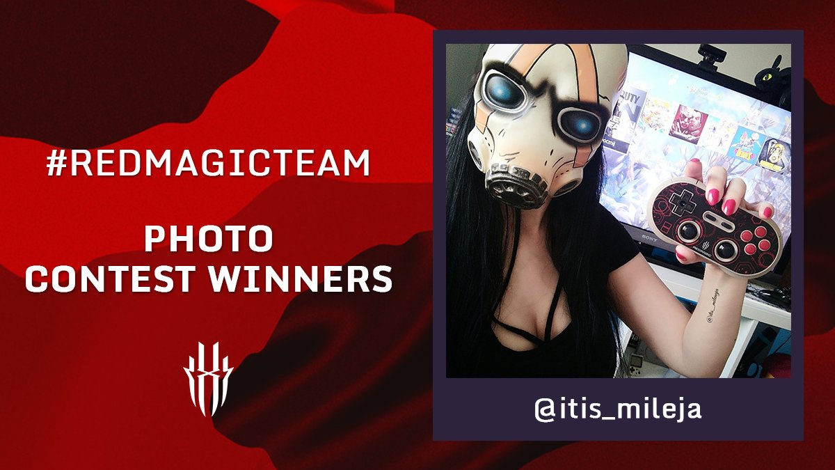 redmagicgaming's tweet photo. Thanks to everyone who participated in our #redmagicteam photo contest! Our winners are:
itis_milenaja
i_am_milkes
@Cptn_Alex https://t.co/25iHoPqi2X