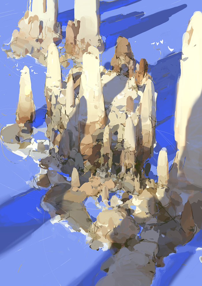 min_yum's tweet image. 2020 doodles! trying out the blues and different angles.. hope everyones having a great start to the new year!