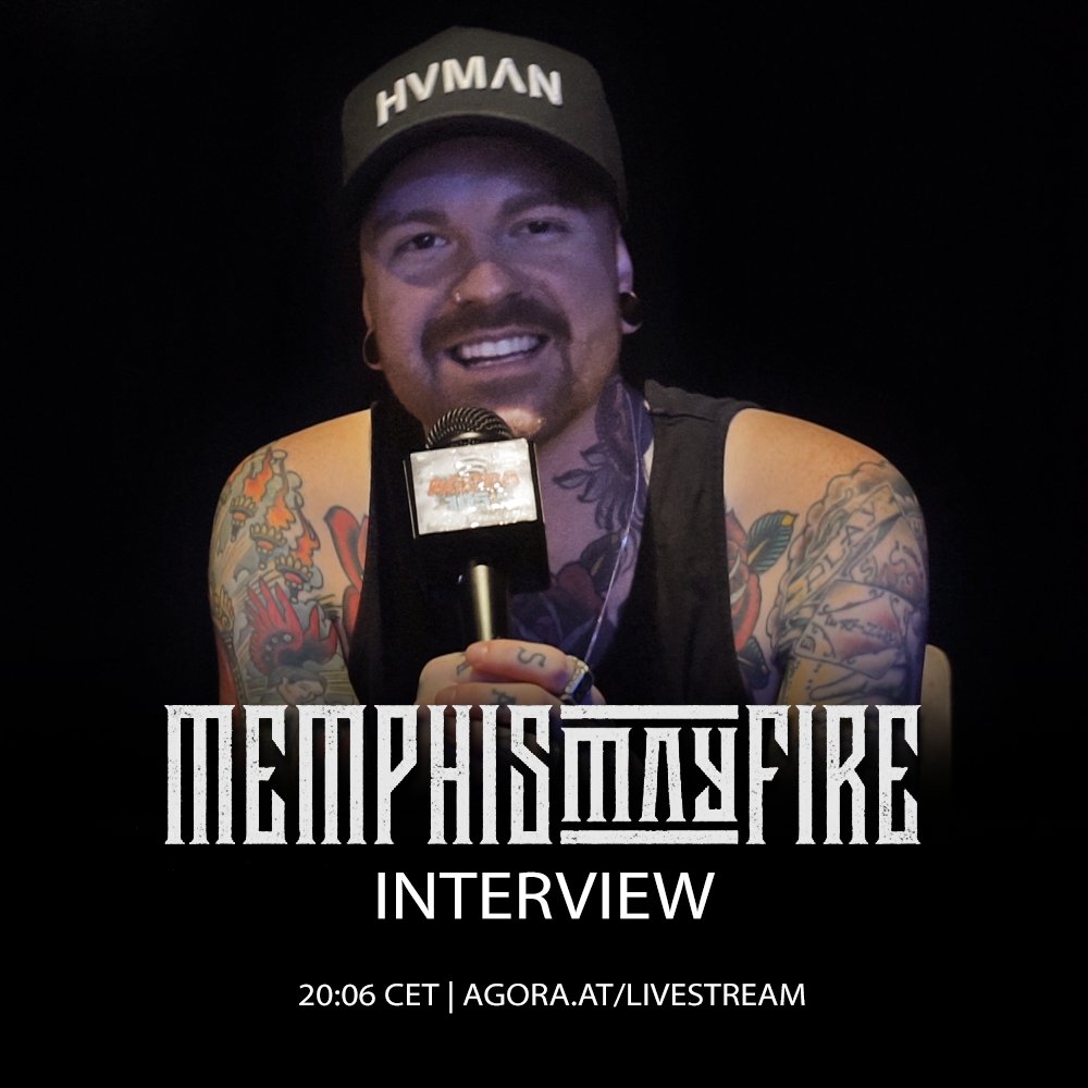 FTATRock's tweet image. TONIGHT | @memphismayfire INTERVIEW | @mattymullins on dissatisfied fans, mental health and why albums are dead. 🎤

TUNE IN at 20:06 CET to @FTATRock at agora.at/livestream 🎧

Also:
@theoverallsofficial
@walkwaysband

#interview #memphismayfire #metalradioaustria #FTATRock