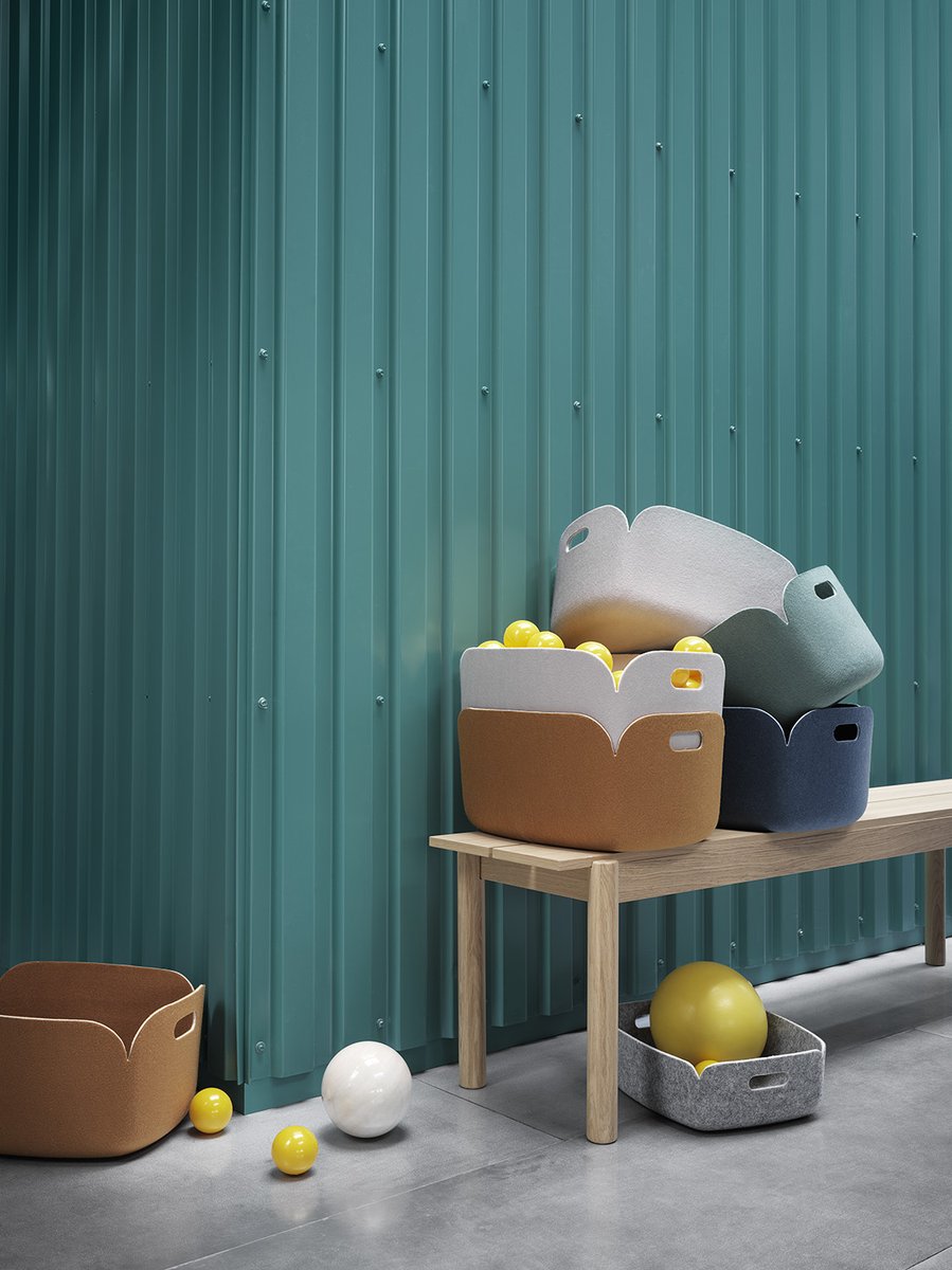 muutodesign's tweet photo. A playful perspective on the modern storage basket: The Restore Series—https://t.co/FgAMg77dVd #muuto #newperspectives #scandinaviandesign https://t.co/AJKoE5IAvH
