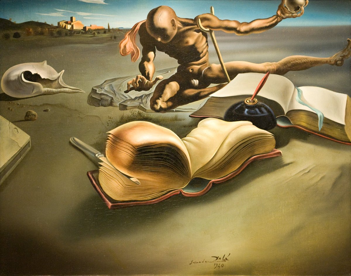 Salvador Dali Soft Construction With Boiled Beans