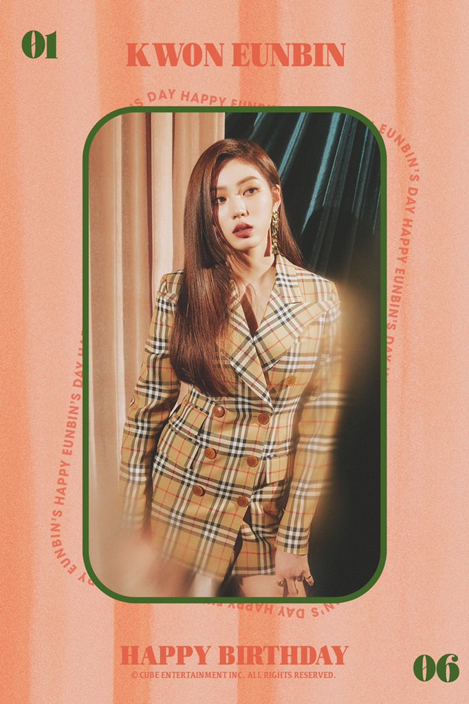 cubeunited's tweet image. CLC 은빈의 생일을 축하합니다! 
HAPPY BIRTHDAY EUNBIN-! 
#CLC #씨엘씨 #권은빈 #KWON_EUNBIN