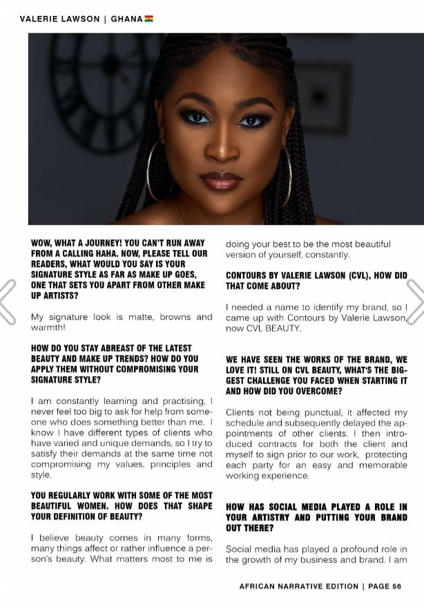 untitled263's tweet photo. Her signature look is matte,browns and warmth
🇬🇭's Valerie Lawson gave us a lowdown on all things makeup
Read her interview on https://t.co/wjsl36kt6q #AfricanEdition #Untitled263 #makeup https://t.co/5u86nzbc9R