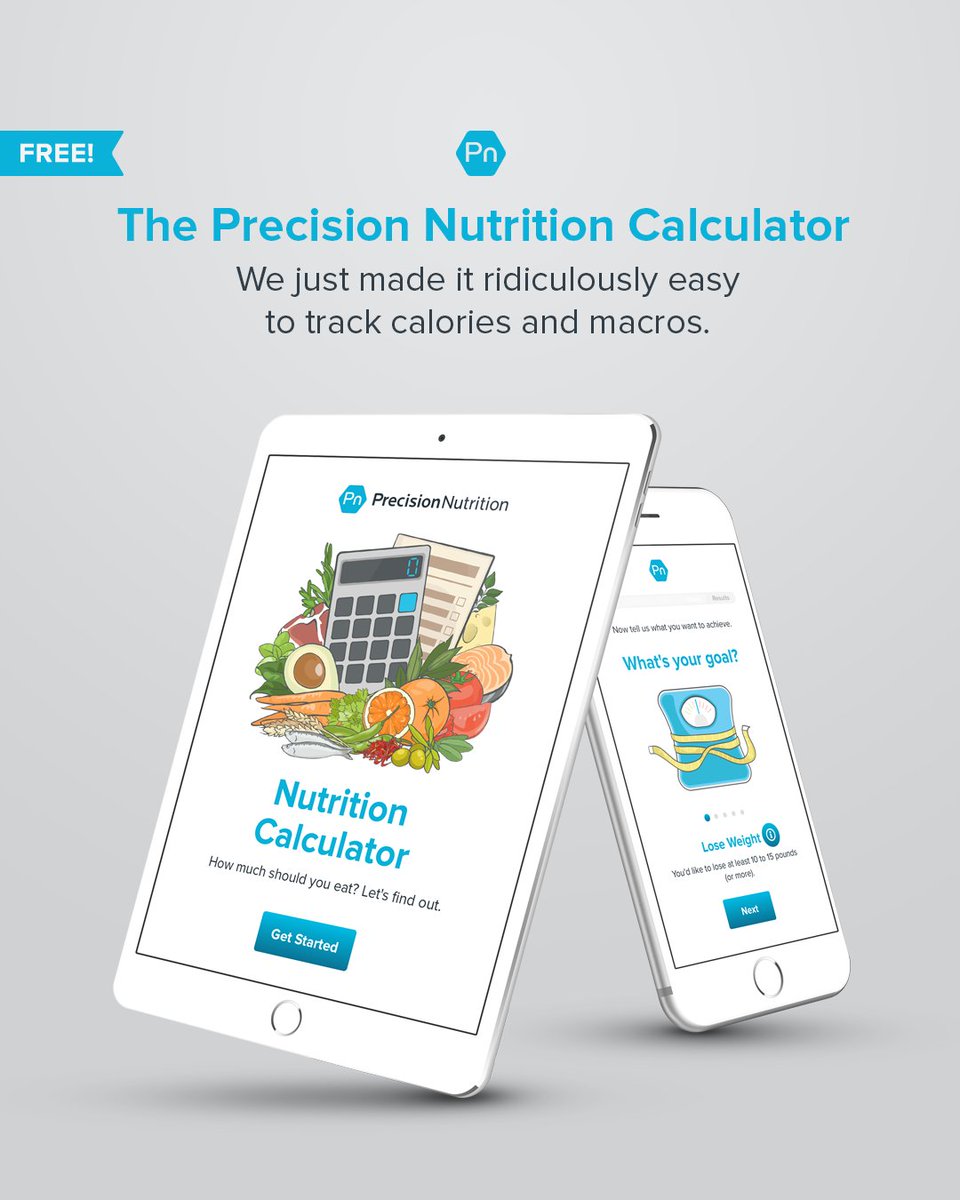 insidePN's tweet image. Do you want to lose weight? Gain muscle? Improve health? Boost performance?

This free #PrecisionNutritionCalculator can help you achieve the results you want… more easily than ever before.
⁣⁠
⁣⁠Ready to give it a spin? Let&apos;s get started: ow.ly/QnEq50xL8eR