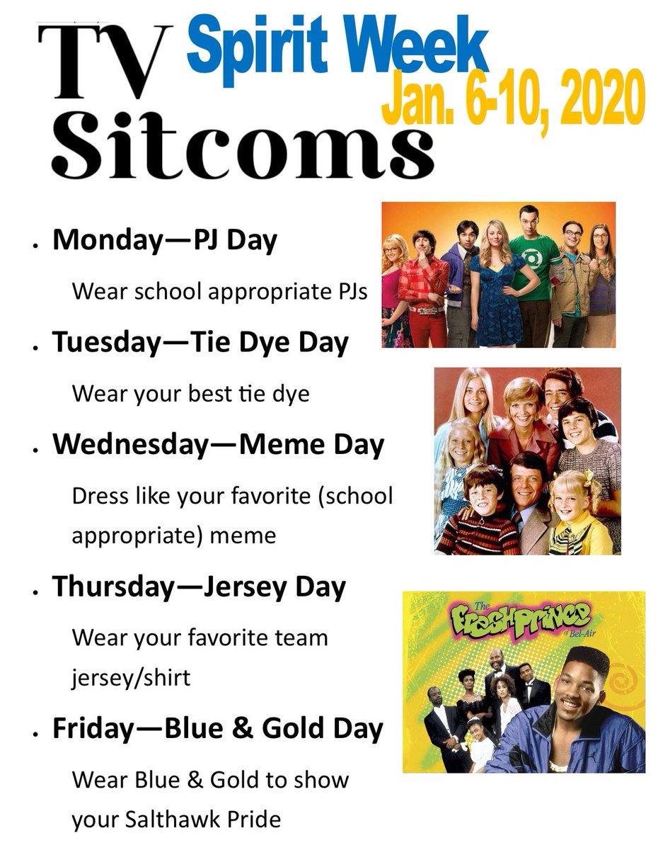HHSbrinybirds's tweet photo. 🚨ITS HOMECOMING WEEK!🚨
Wear your best themed attire for this week! https://t.co/rXaCsPY762