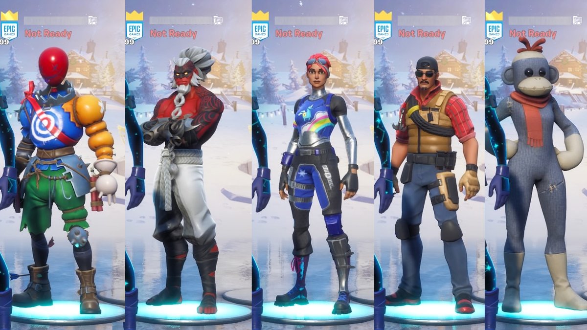 Fortnite News On Twitter Here Are All Of The Unreleased Outfits