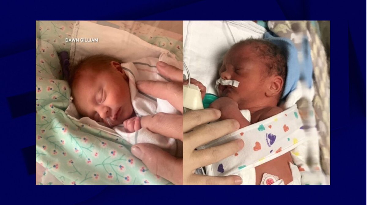 BFMTV's tweet photo. États-Unis: des jumeaux naissent avec 30 minutes d'écart dans deux décennies différentes
https://t.co/e3pSsVTpdT https://t.co/2svLeWgmY6