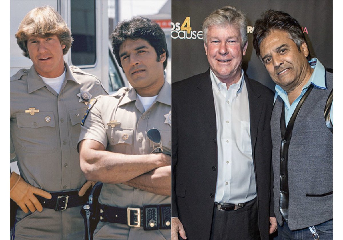Larry Wilcox \u0026 Erik Estrada of Chips (1977-1983) Don't Let These Smiles  Fool You. Jon and Ponch Will Have You Arrested In the Blink of an Eye. 😳  Love the 1980s? Visit, image size:1200x840