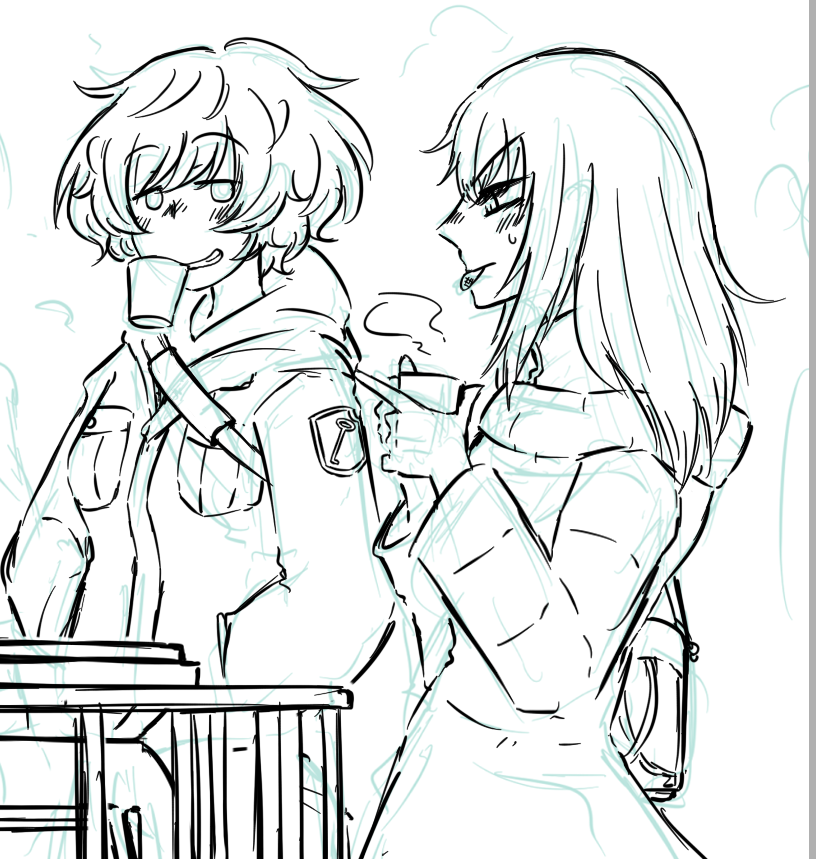 僕には珍しいツーショットなゆかエリ。 