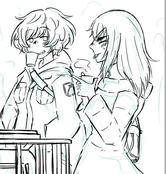 僕には珍しいツーショットなゆかエリ。 