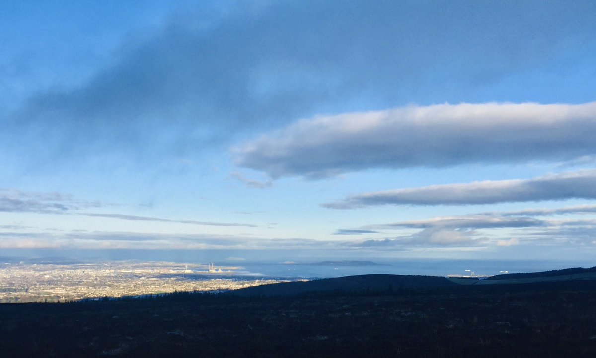 The view from Cruagh Mountain. #100daysofwalking