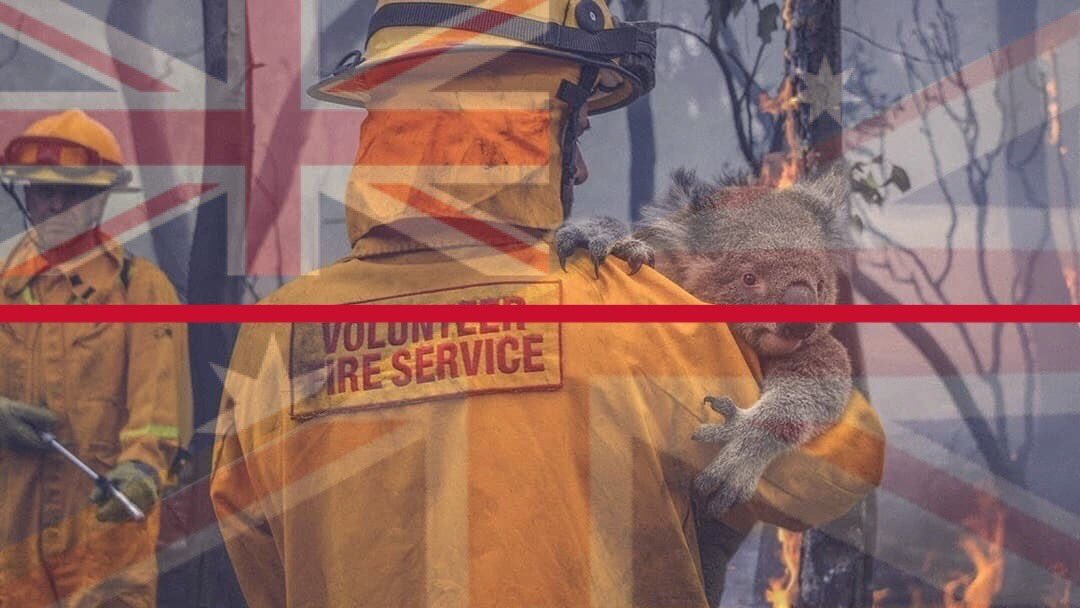 Thinking of all our colleagues on the other side of the world fighting a fire that’s literally engulfing their country. ❤️