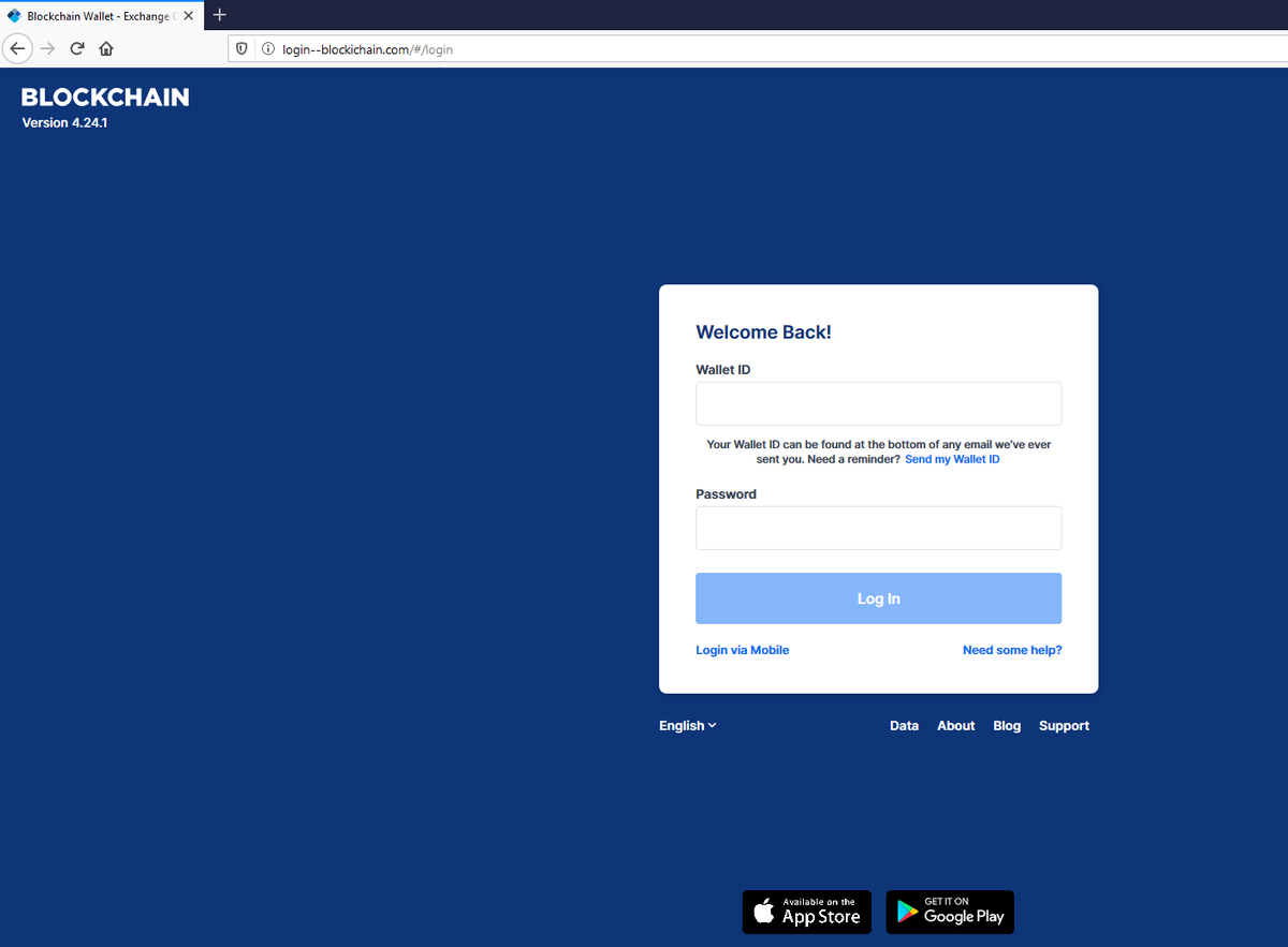 Too many #Blockchain #Phishing website publishing by attackers. Before Sign-in check for the certificate and authority.

http://login--blockichain[x]com

#CyberSecurity #Infosec