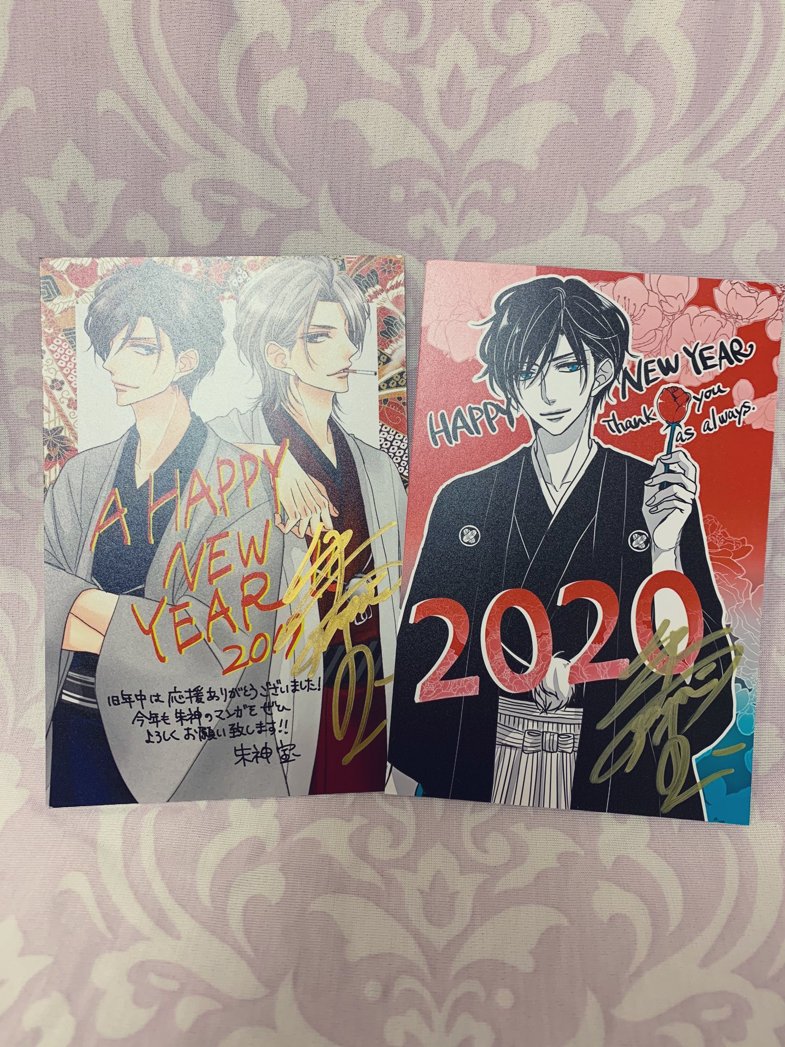 コーヒー&バニラ  ファンレター　年賀状 コーヒー&バニラ ファンレター 年賀状 つよい - 少女漫画