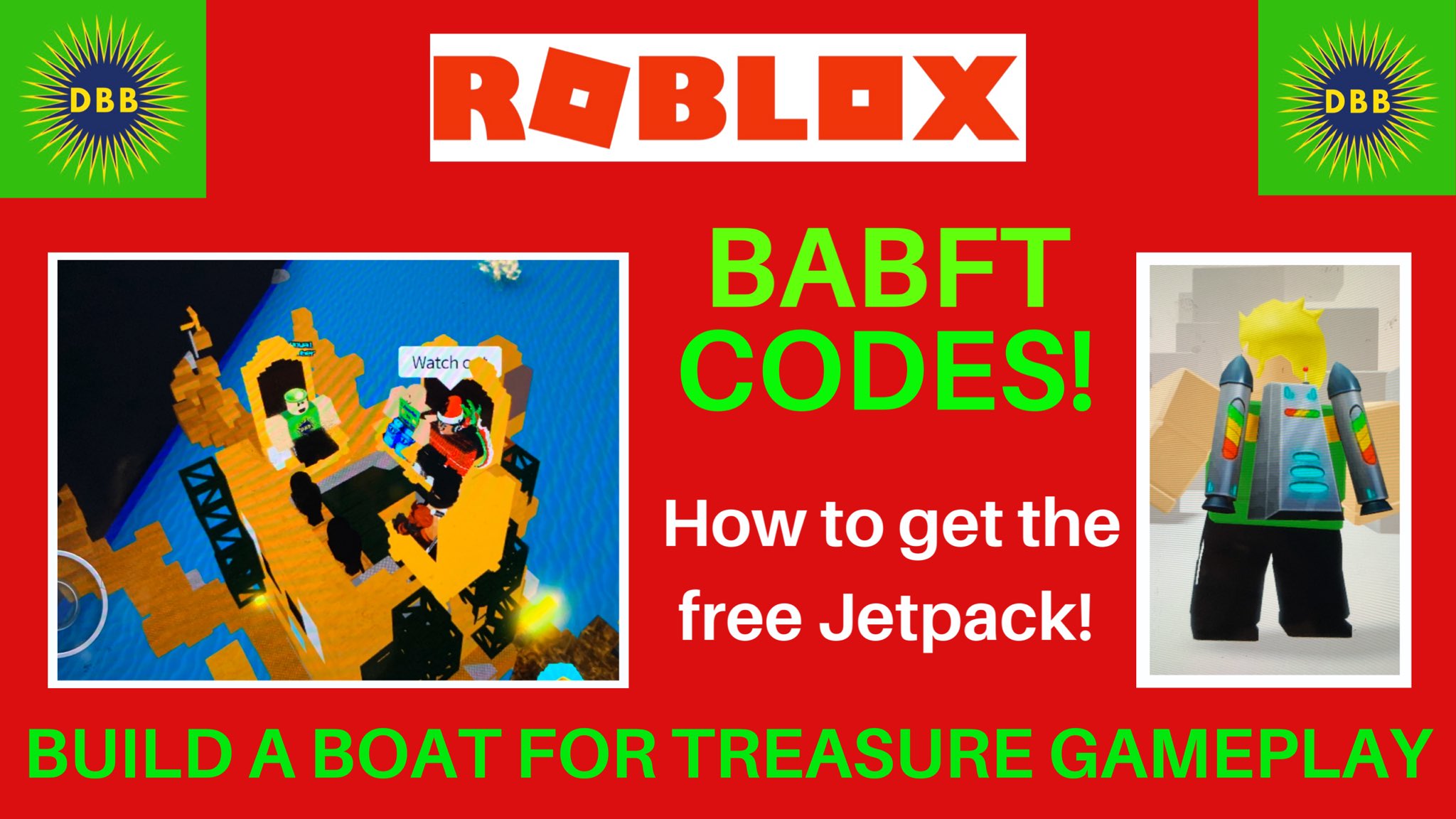 Deathbotbrothers On Twitter Roblox Codes Build A Boat For Treasure Babft Codes And Gameplay Plus How Https T Co Zckwa2iipk Via Youtube Roblox Robloxcodes Robloxgameplay Robloxbabft Babftcodes Buildaboatcodes Buildaboatfortreasure - codes in build a boat for treasure roblox yt