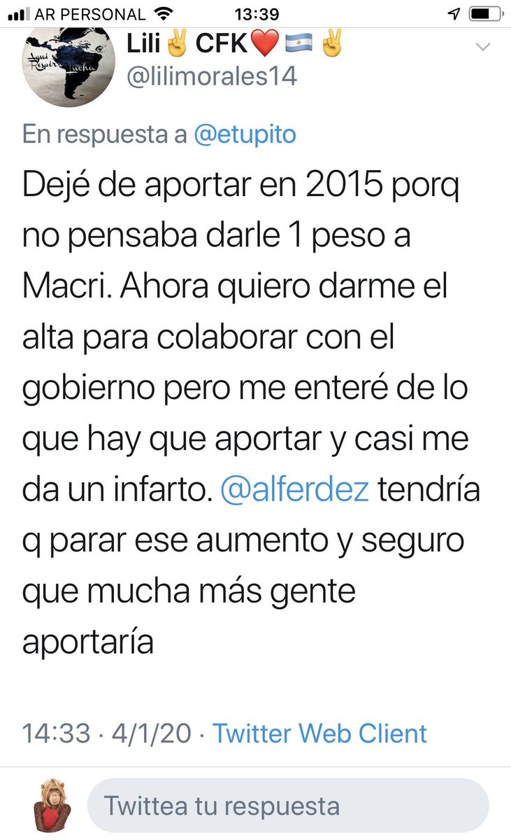 LaTiaMina's tweet photo. Este tuit me hizo el domingo! #LlorandoDeRisa https://t.co/WfLRIyArxu