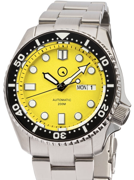 Yellow Islander Dive Watch
