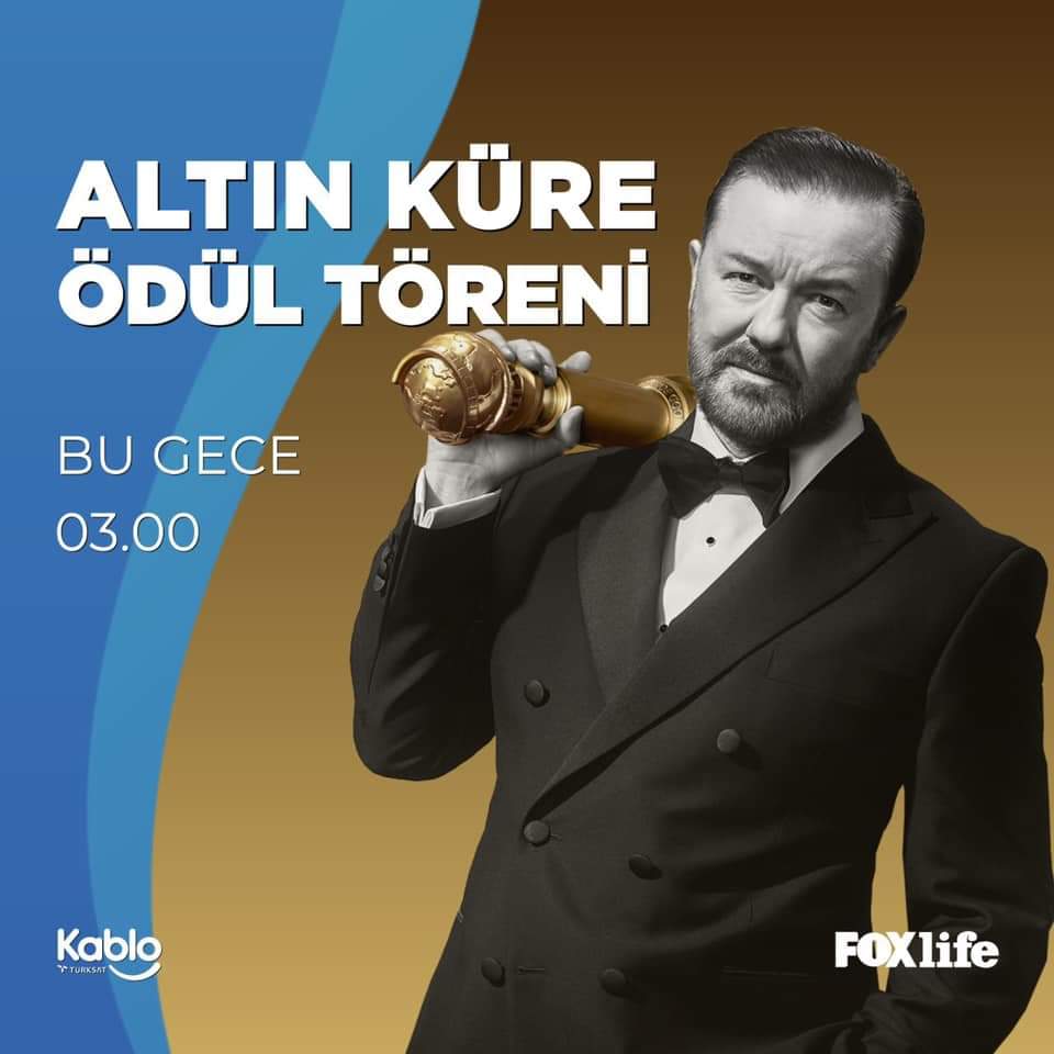 Bu gece uyku yok, Altın Küre var!🌚 Sinema ve televizyon dünyasının en prestijli ödüllerinden Altın Küre Ödülleri sahiplerini buluyor. Tören canlı yayınla #FOXLIFE ekranlarına geliyor.  Kampanyalarımız Hakkında Detaylı Bilgi ve Başvuru İçin 0541 342 37 36-0312 807 44 44