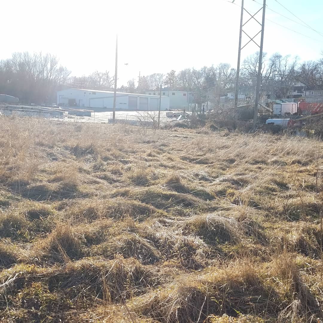 OmaPermaculture's tweet photo. Before we have acquired a #sicklemower for #haying one of our fields, someone in our #northomaha #community is harvesting our field #byhand! #landstewardship #Lessismow #permaculture #vacantlots https://t.co/qRDQMLKpub
