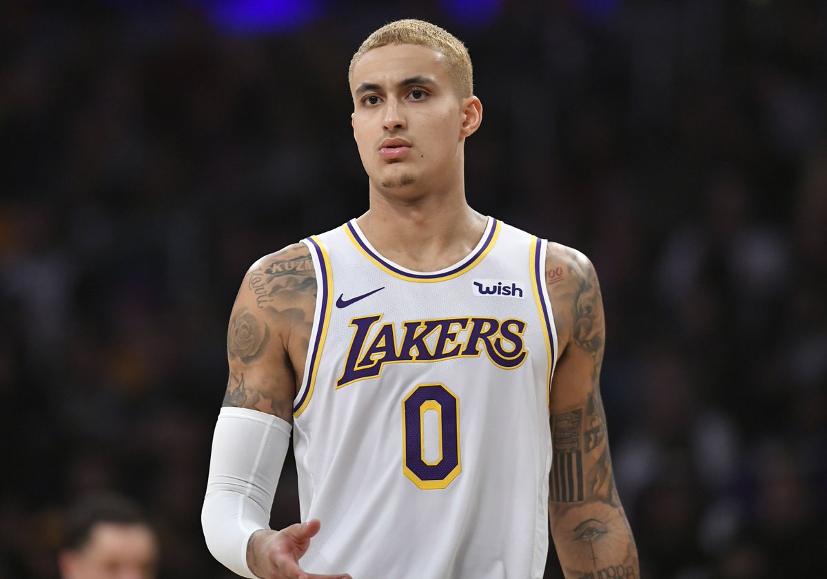 LakersSBN's tweet photo. The Lakers are reportedly now willing to listen to trade offers for Kyle Kuzma. https://t.co/pvVtqpbsLd https://t.co/MH6XNMYT5G