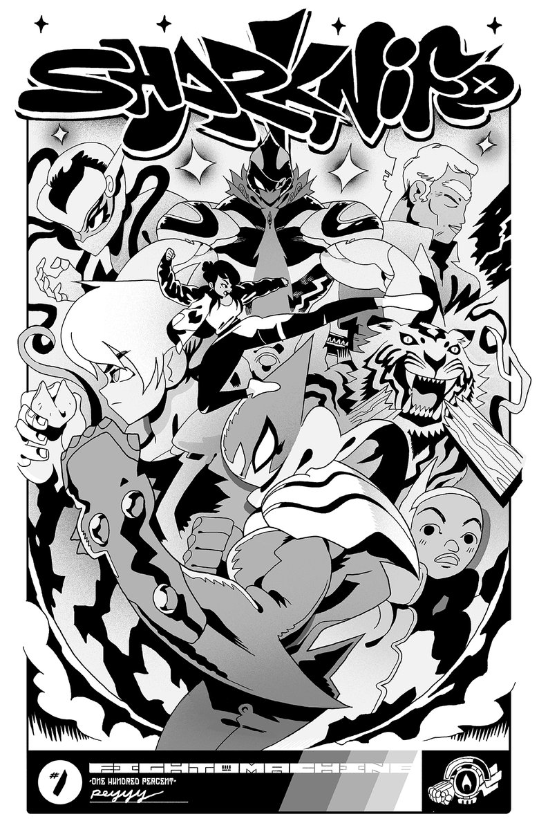 reyyystation's tweet photo. omFg #SHARKNIFE #FIGHTMACHINE part 1-1 is ACTUALLY UP ON MY PATREON!!!! For all my $3+ Patrons! #FIGHT ๐#MACHINE officially STARTS ๐ฅ NOW!!! ๐ฅ https://t.co/2Ojwvip7Cd https://t.co/01624OXgAP
