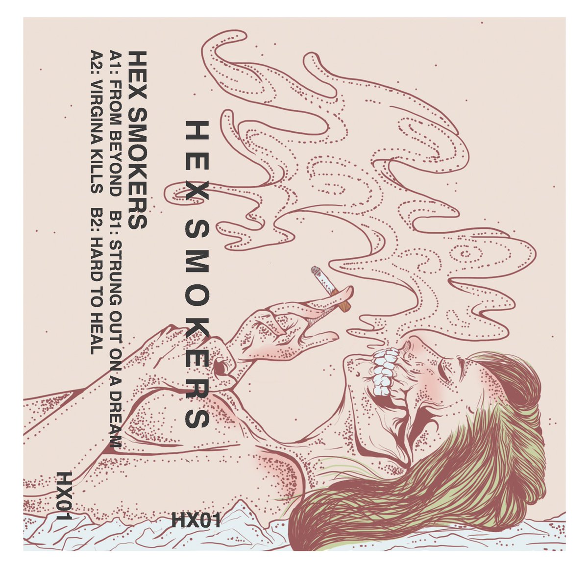 HexSmokers's tweet photo. Hex Smoker’s self-titled debut EP is coming Wednesday, January 8th, 2020! Can’t wait to share it with you. Streaming on Spotify, YouTube, Apple Music and Bandcamp, with a cassette release coming soon.

#HexSmokers #Cassette https://t.co/28P2AmMdQH