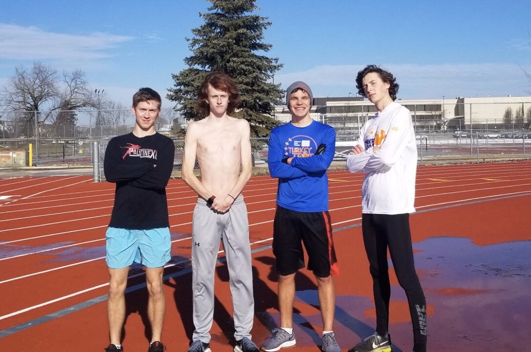 LateWormRC's tweet photo. Worms + Connor getting in a mile time trial a few days ago. Sauerland with the exhausting win and Ahlgrim seconds behind in slushy conditions #wormmile #wormrunππ https://t.co/mlKRQL601S
