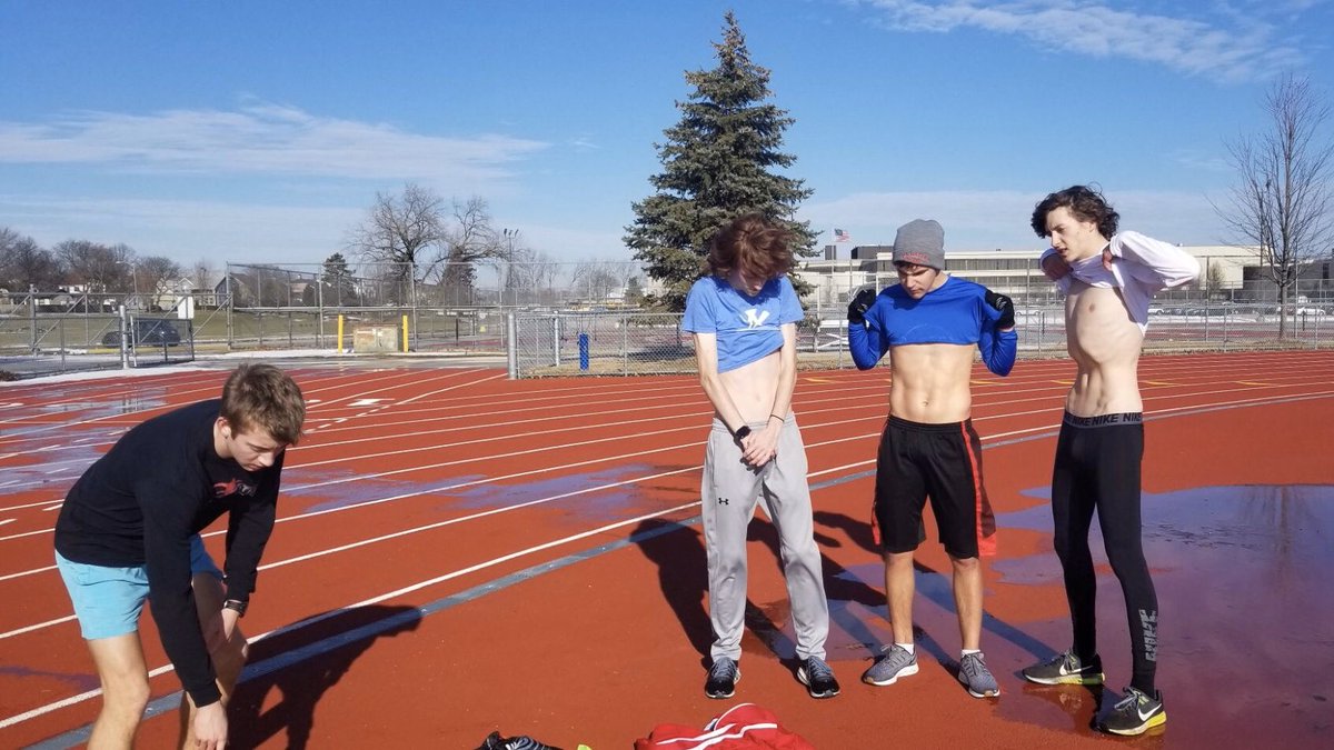 LateWormRC's tweet photo. Worms + Connor getting in a mile time trial a few days ago. Sauerland with the exhausting win and Ahlgrim seconds behind in slushy conditions #wormmile #wormrunππ https://t.co/mlKRQL601S